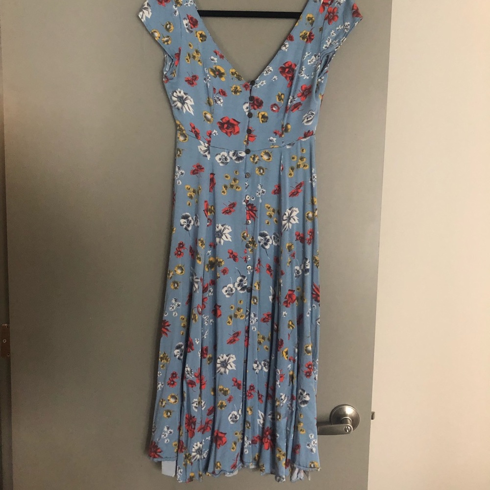 Urban Outfitters floral cotton dress
